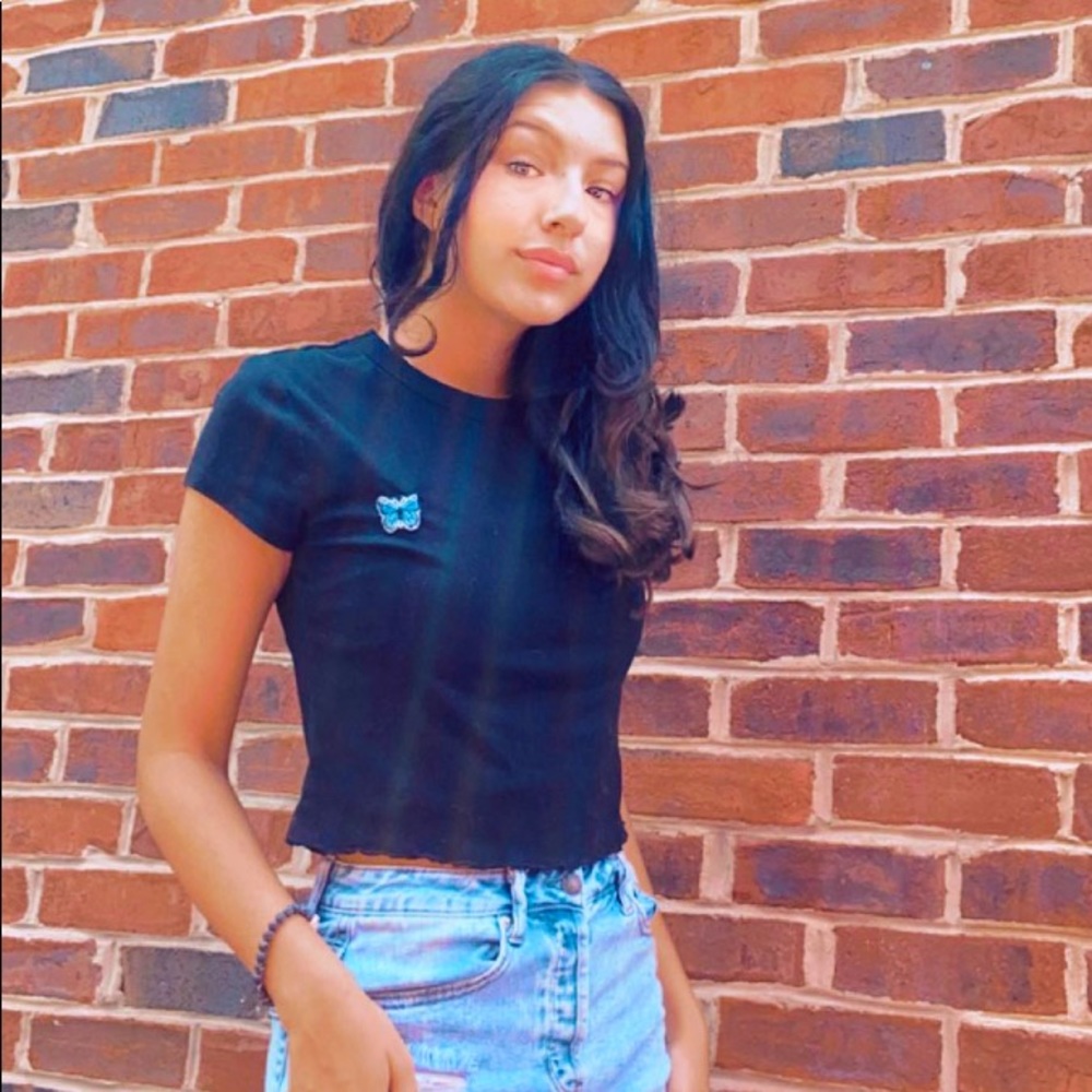 Wild Fable black crop top